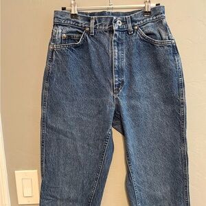 Lee Women’s Straight Leg Jeans - Dark Blue Denim